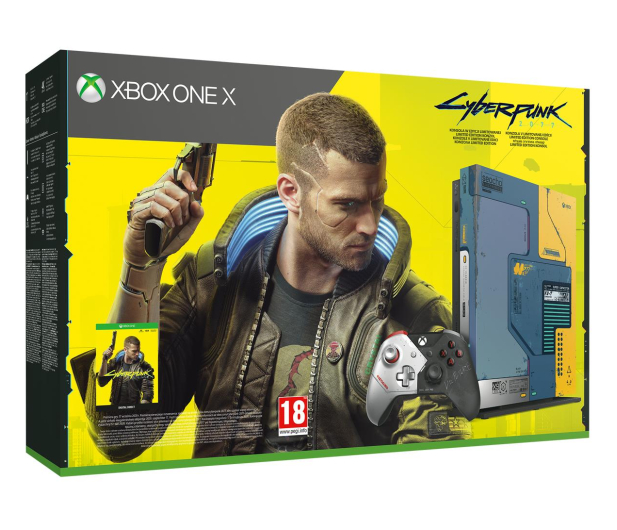 Microsoft Xbox One X 1TB - Cyberpunk 2077 Limited Edition - 571407 - zdjęcie